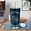 Zodiac Sign Blue Capricorn Print Tumbler-grizzshop