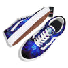 Zodiac Sign Blue Virgo Print Skate Shoes-grizzshop