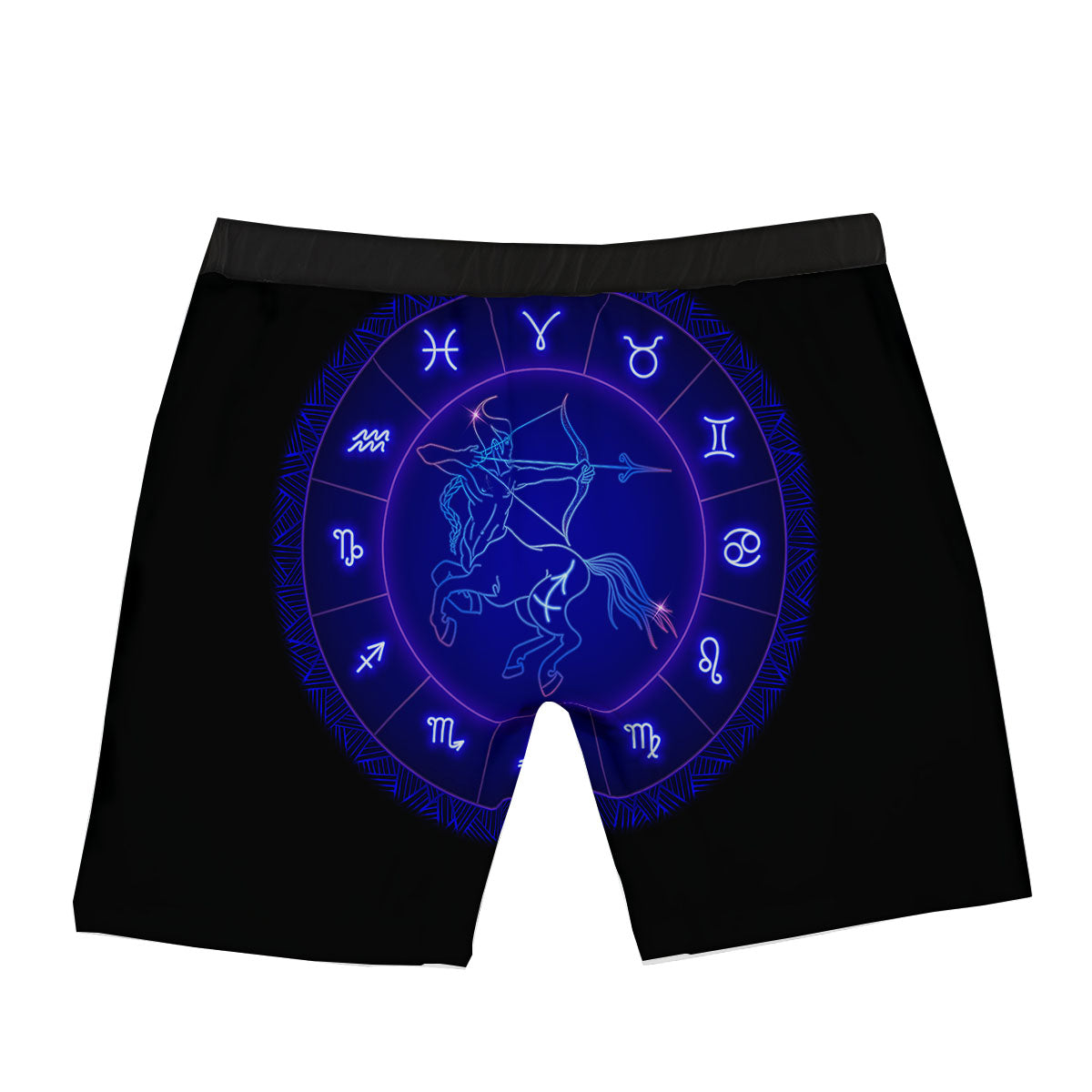 Zodiac Sign Chinese Dragon Print Boxer Briefs-grizzshop