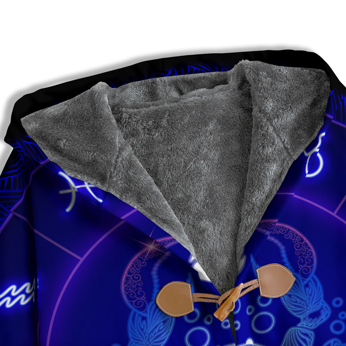 Zodiac Sign Dark Cancer Print Men's Windbreaker Jacket-grizzshop