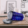 Zodiac Sign Dark Libra Print Tumbler-grizzshop