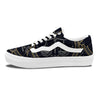 Zodiac Sign Vintage Libra Print Skate Shoes-grizzshop