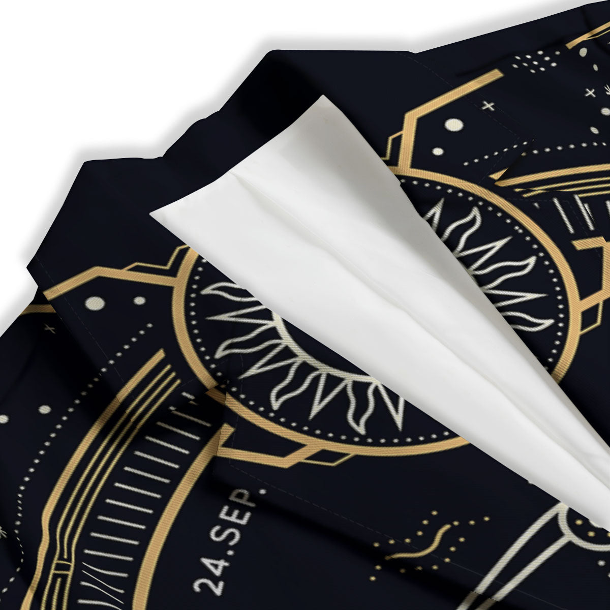 Zodiac Sign Vintage Libra Print Women's Blazer-grizzshop