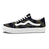 Zodiac Sign Vintage Pisces Print Skate Shoes-grizzshop