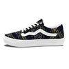 Zodiac Sign Vintage Virgo Print Skate Shoes-grizzshop