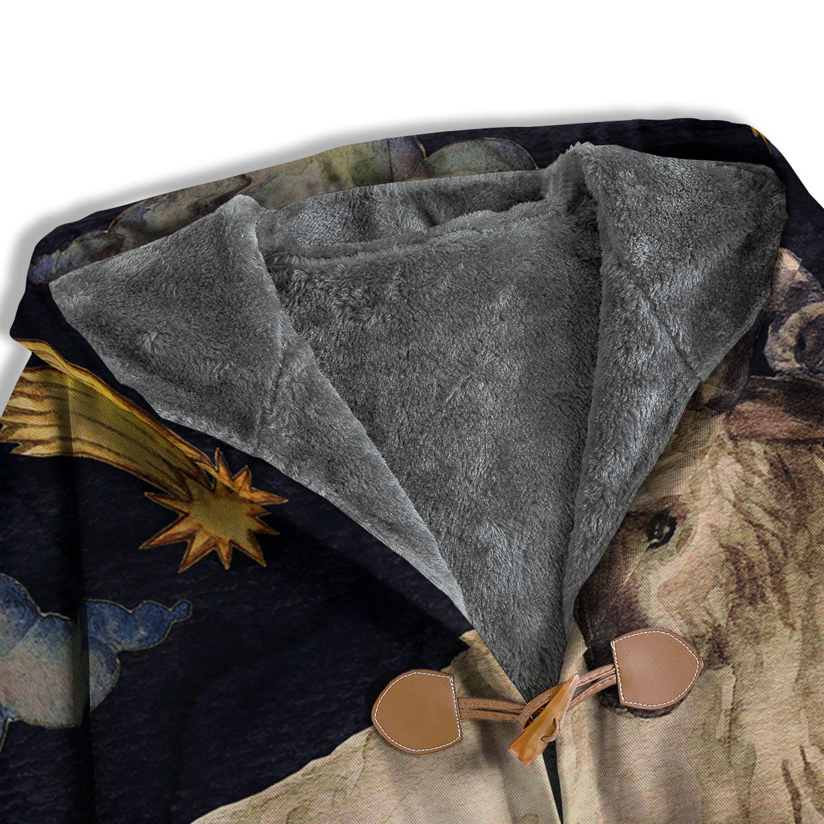 Zodiac Sign Watercolor Aries Print Men's Windbreaker Jacket-grizzshop