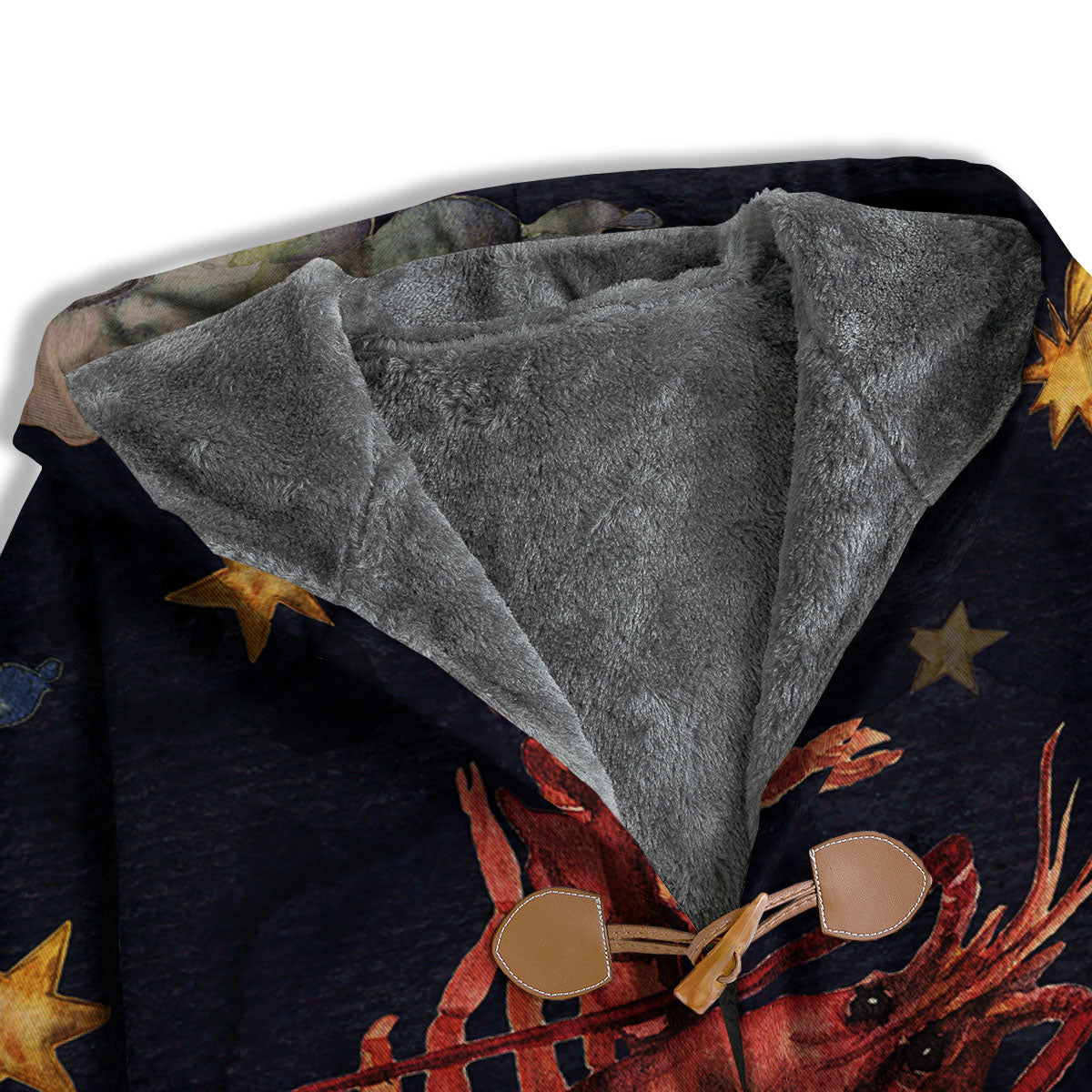 Zodiac Sign Watercolor Cancer Print Men's Windbreaker Jacket-grizzshop