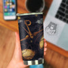 Zodiac Sign Watercolor Libra Print Tumbler-grizzshop