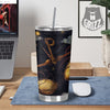 Zodiac Sign Watercolor Libra Print Tumbler-grizzshop