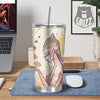 Zodiac Sign Watercolor Virgo Print Tumbler-grizzshop