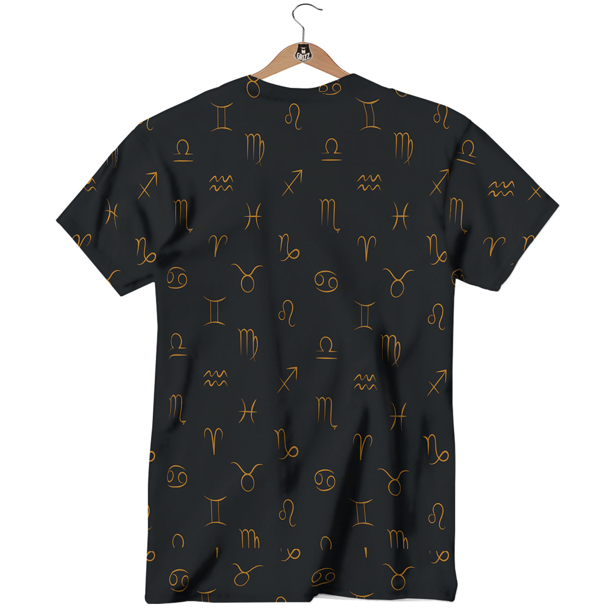 Zodiac Signs Astrological Print Pattern T-Shirt-grizzshop