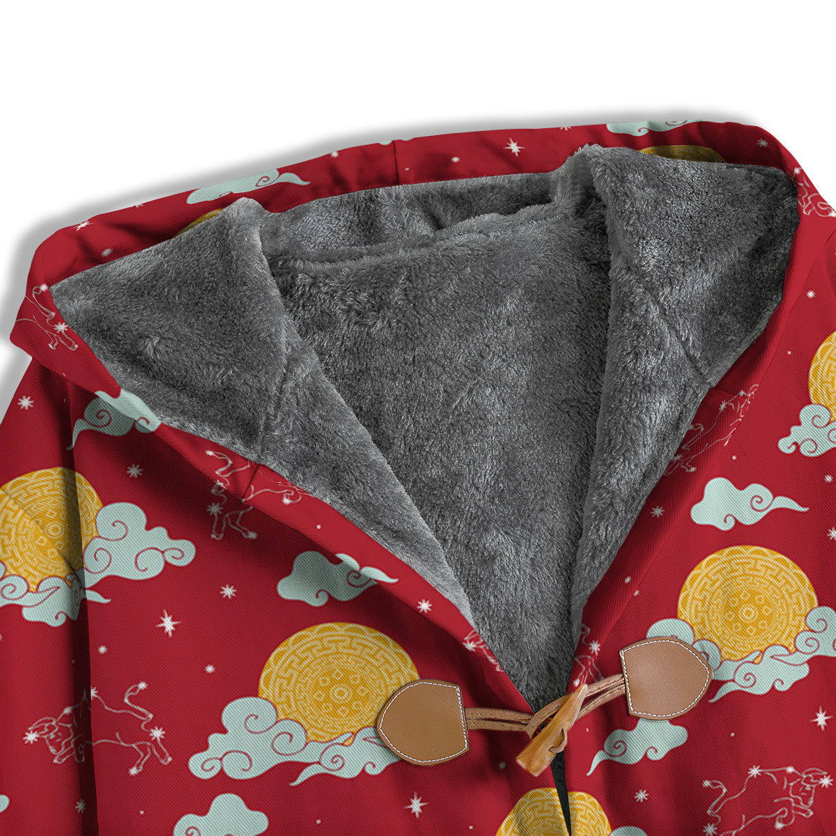 Zodiac Taurus Sky Chinese Year Print Pattern Men's Windbreaker Jacket-grizzshop