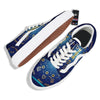 Zodiac Wheel Galaxy Print Skate Shoes-grizzshop