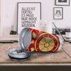 Zodiac Wheel Red Chinese Print Tumbler-grizzshop