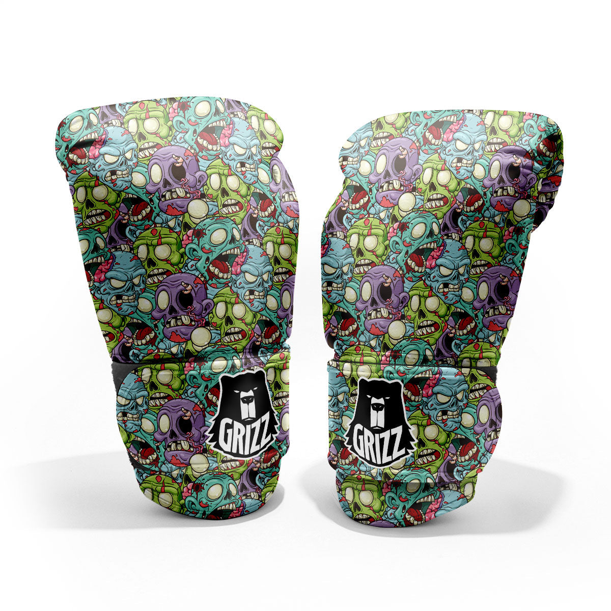 Zombie Bloody Print Pattern Pro Boxing Glove