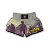 Zombie Crowd Muay Thai Boxing Shorts-grizzshop