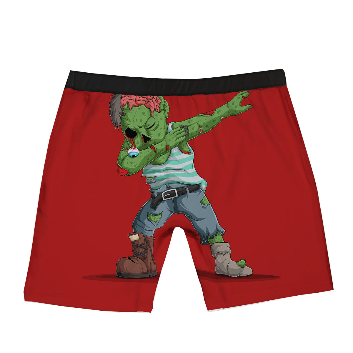 Zombie Dap Print Boxer Briefs-grizzshop