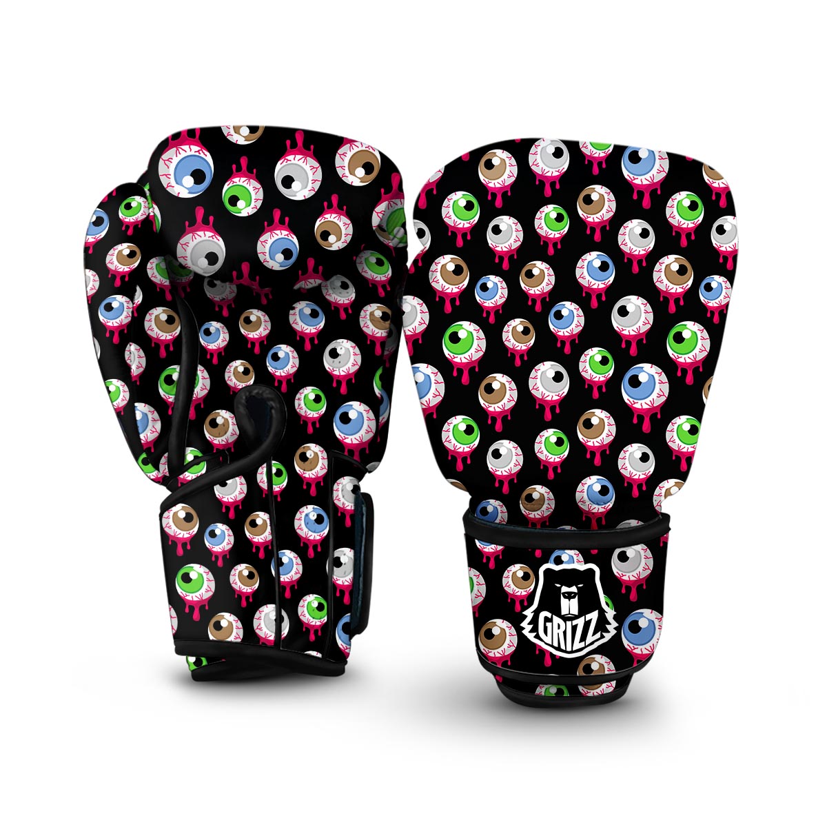 Zombie Eye Boxing Gloves-grizzshop