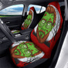 Zombie Face Halloween Character Print Car Seat Covers-grizzshop