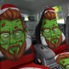 Zombie Face Halloween Character Print Car Seat Covers-grizzshop