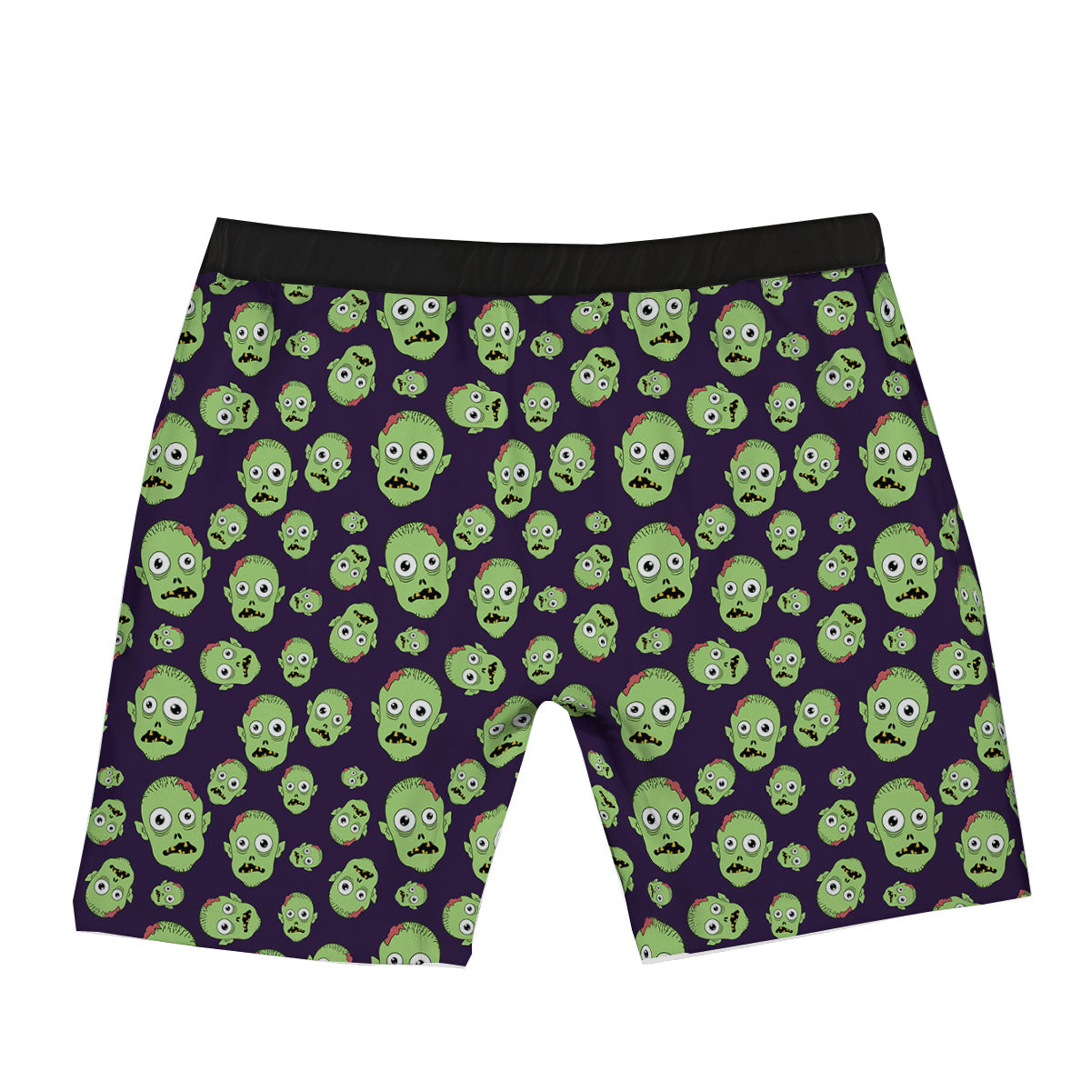 Zombie Green Print Pattern Boxer Briefs-grizzshop