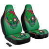 Zombie Halloween Skull Print Car Seat Covers-grizzshop