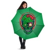 Zombie Halloween Skull Print Umbrella-grizzshop