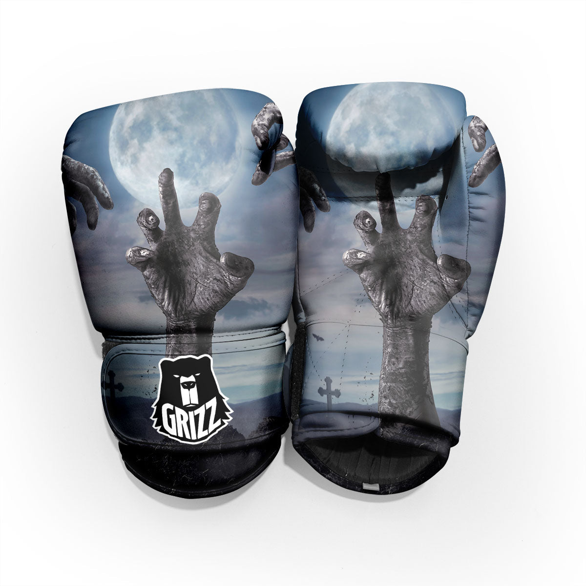 Zombie Hands Halloween Print Pro Boxing Glove