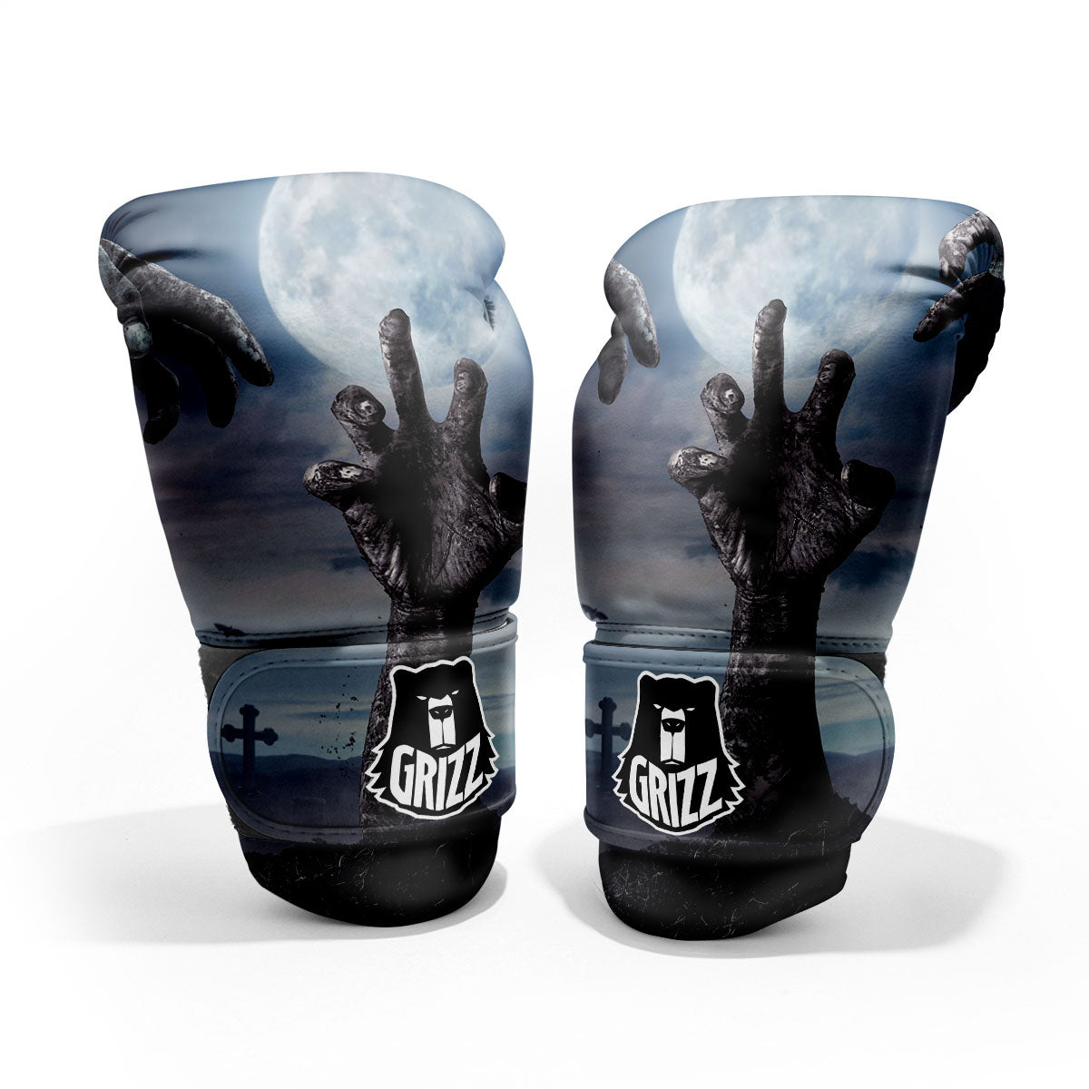 Zombie Hands Halloween Print Pro Boxing Glove