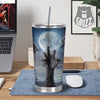 Zombie Hands Halloween Print Tumbler-grizzshop