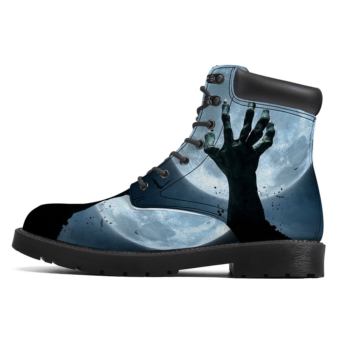 Zombie Hands Scary Print Boots-grizzshop