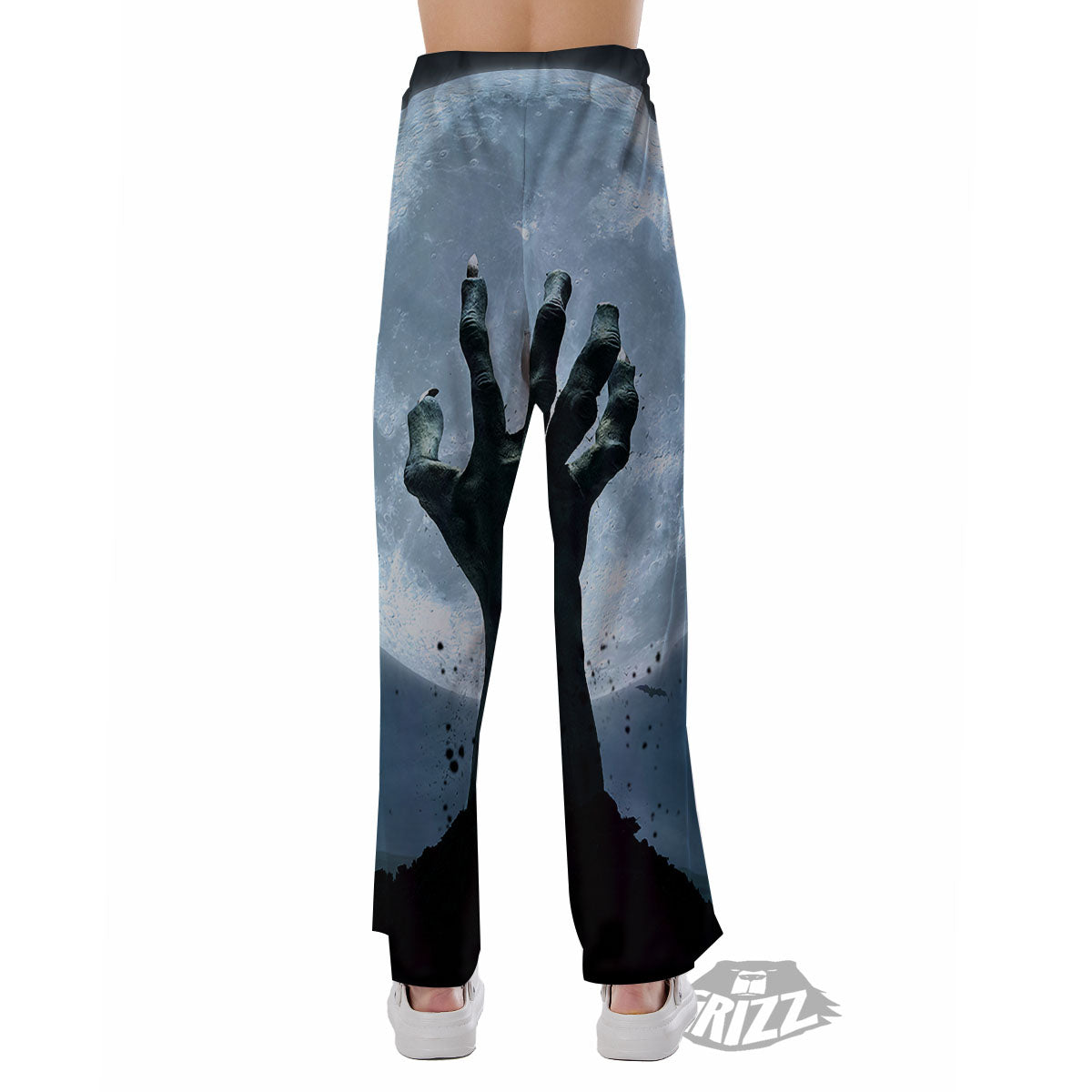 Zombie Hands Scary Print Pajama Pants-grizzshop