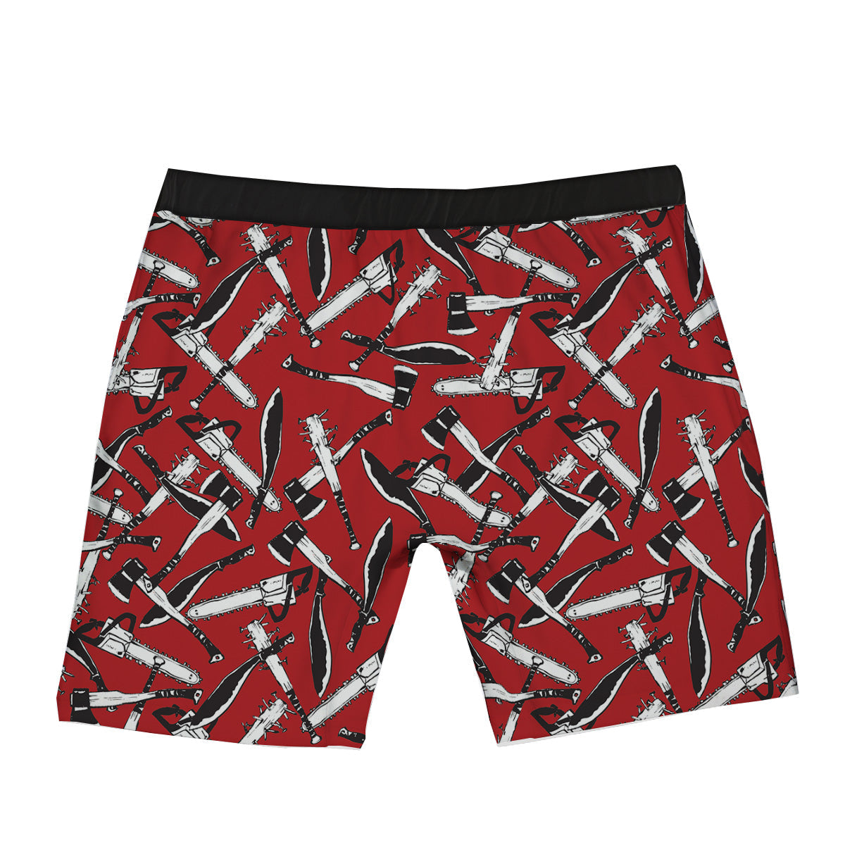 Zombie Killer Weapon Print Pattern Boxer Briefs-grizzshop