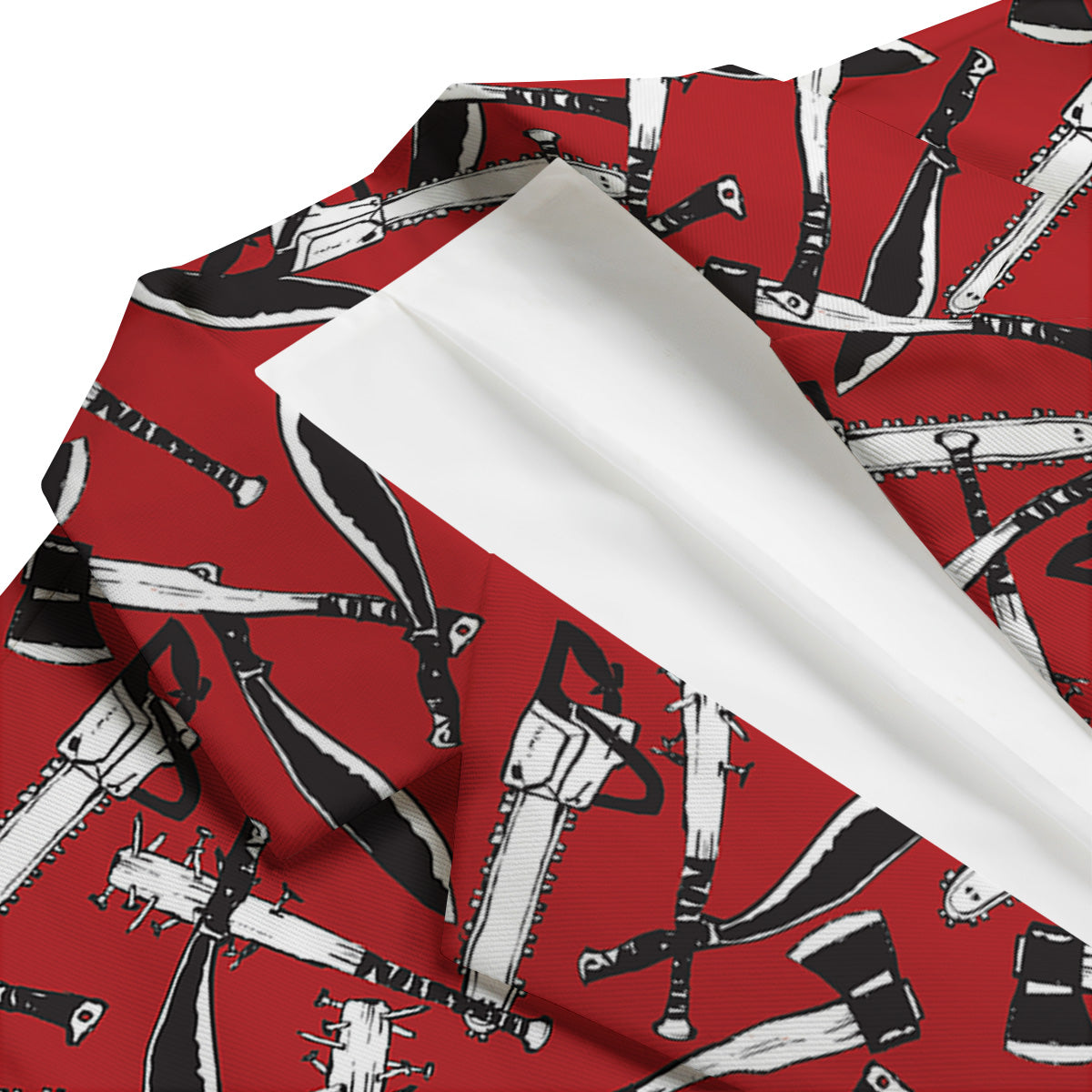 Zombie Killer Weapon Print Pattern Men's Blazer-grizzshop