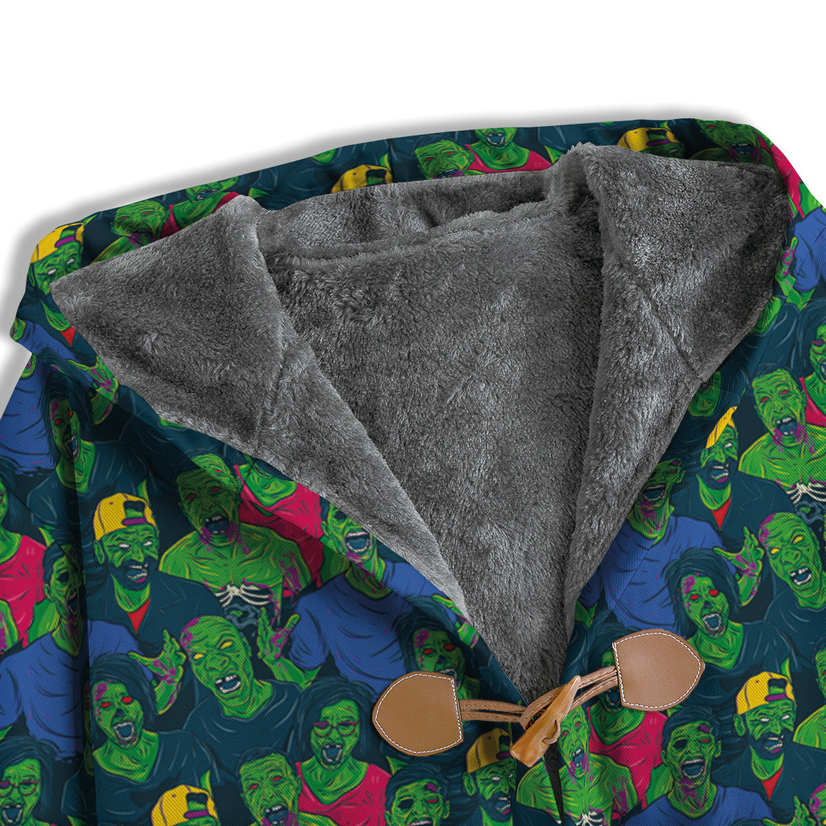 Zombie Print Pattern Men's Windbreaker Jacket-grizzshop