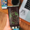 Zombie Walking Green Print Tumbler-grizzshop