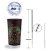 Zombie Walking Green Print Tumbler-grizzshop