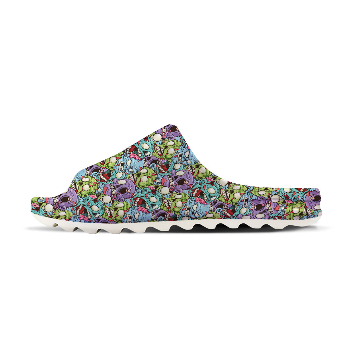 Zombie Bloody Print Pattern Sandals-grizzshop