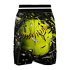 3D Baseballs Print Boxing Shorts-grizzshop