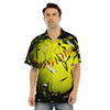 3D Baseballs Print Men's Hawaiian Shirt-grizzshop