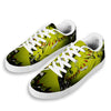 3D Baseballs Print White Low Top Sneakers-grizzshop