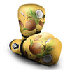 3D Coconut Print Boxing Gloves-grizzshop