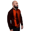 3D Ghost In The Darkness Print Men's Bomber Jacket-grizzshop