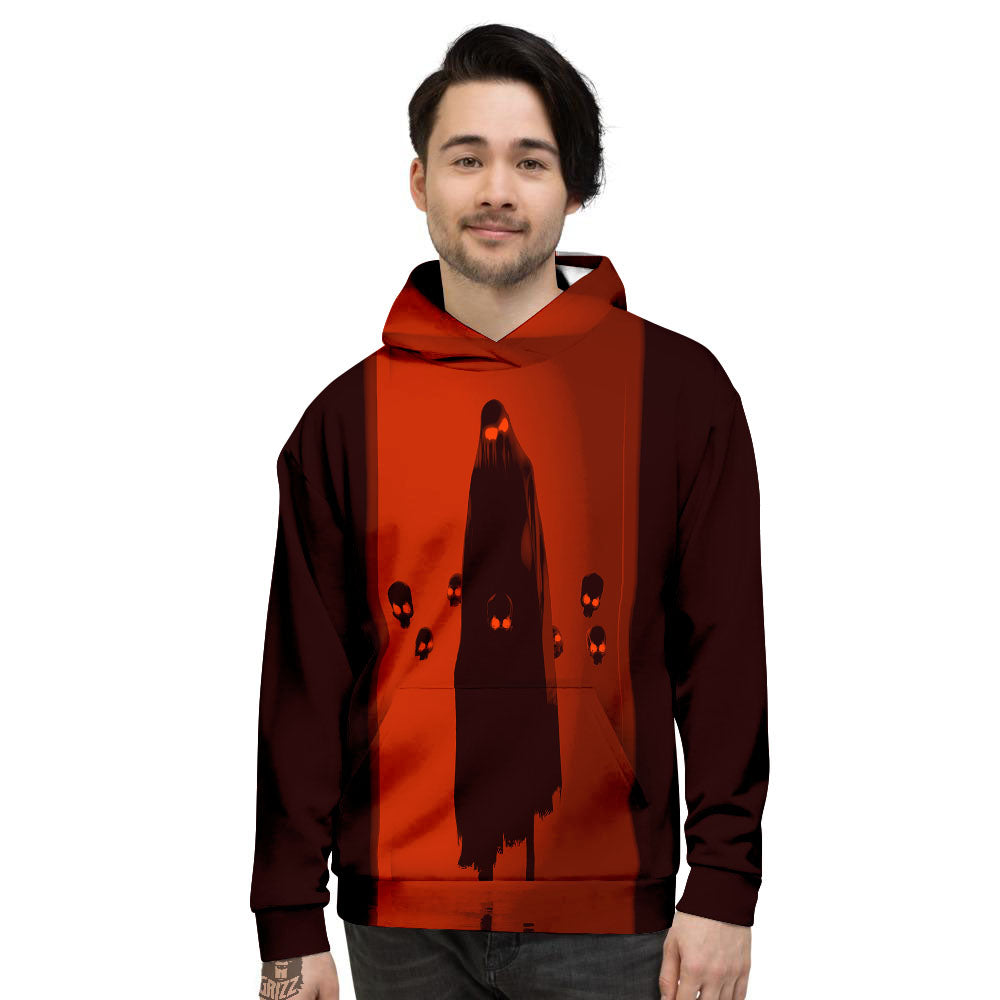 3D Ghost In The Darkness Print Men's Hoodie-grizzshop
