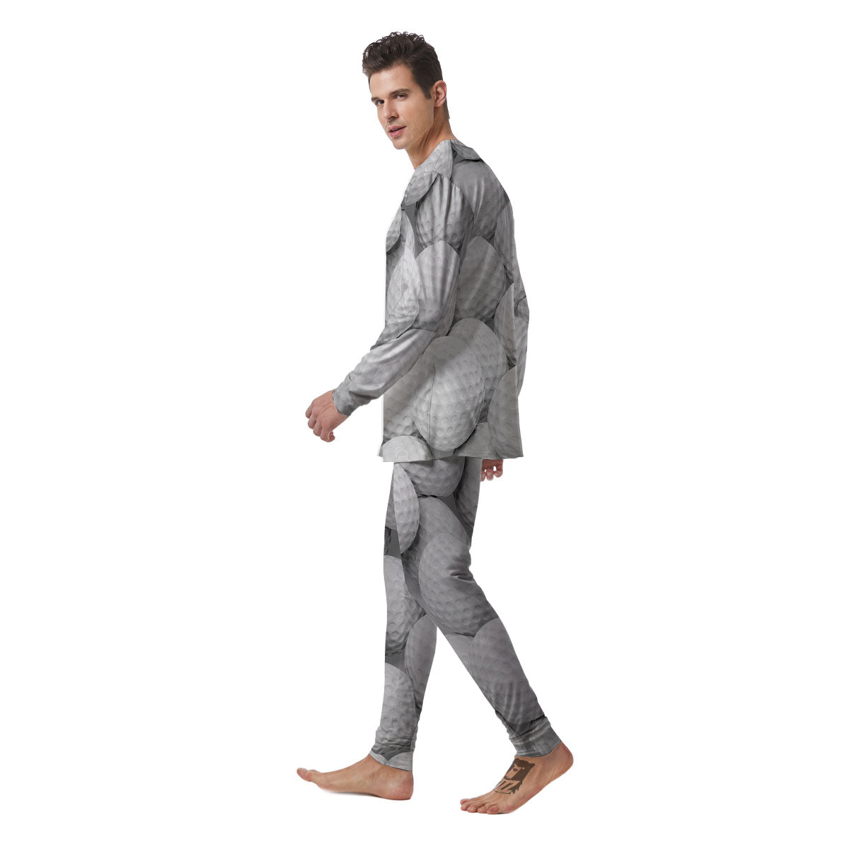 3D Golf Ball Print Men's Pajamas-grizzshop