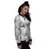 3D Golf Ball Print Women's Bomber Jacket-grizzshop