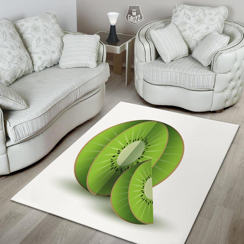 3D Kiwi Print Floor Mat-grizzshop