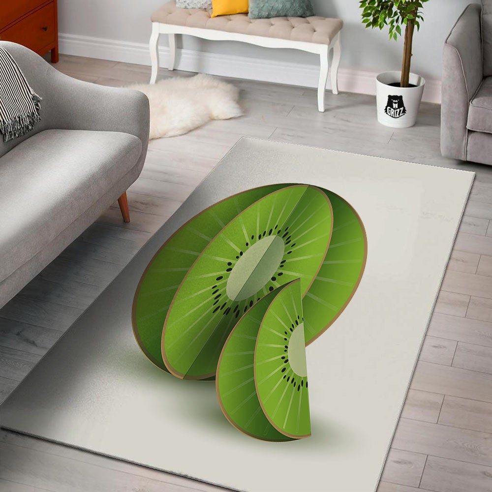 3D Kiwi Print Floor Mat-grizzshop