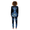 3D Scary Alien Grey Print Women's Pajamas-grizzshop