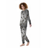 3D Scary Ghost Print Women's Pajamas-grizzshop